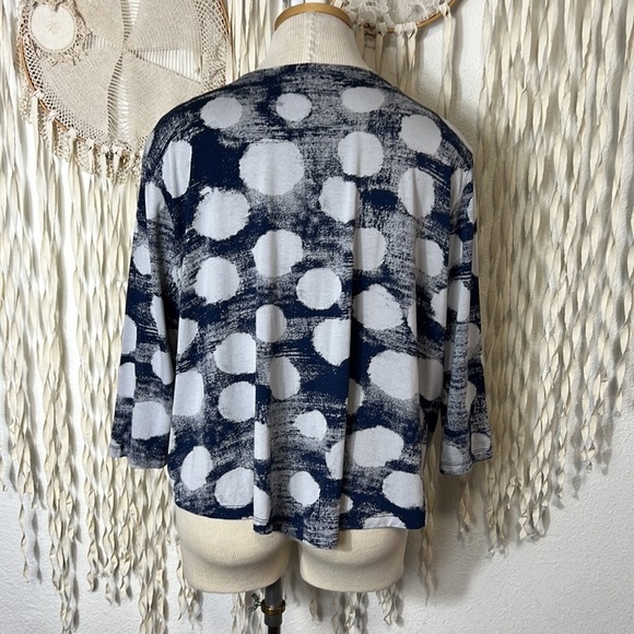 Alembika Cloud Crop Cardy Jacket Navy Size 5 - Picture 13 of 16